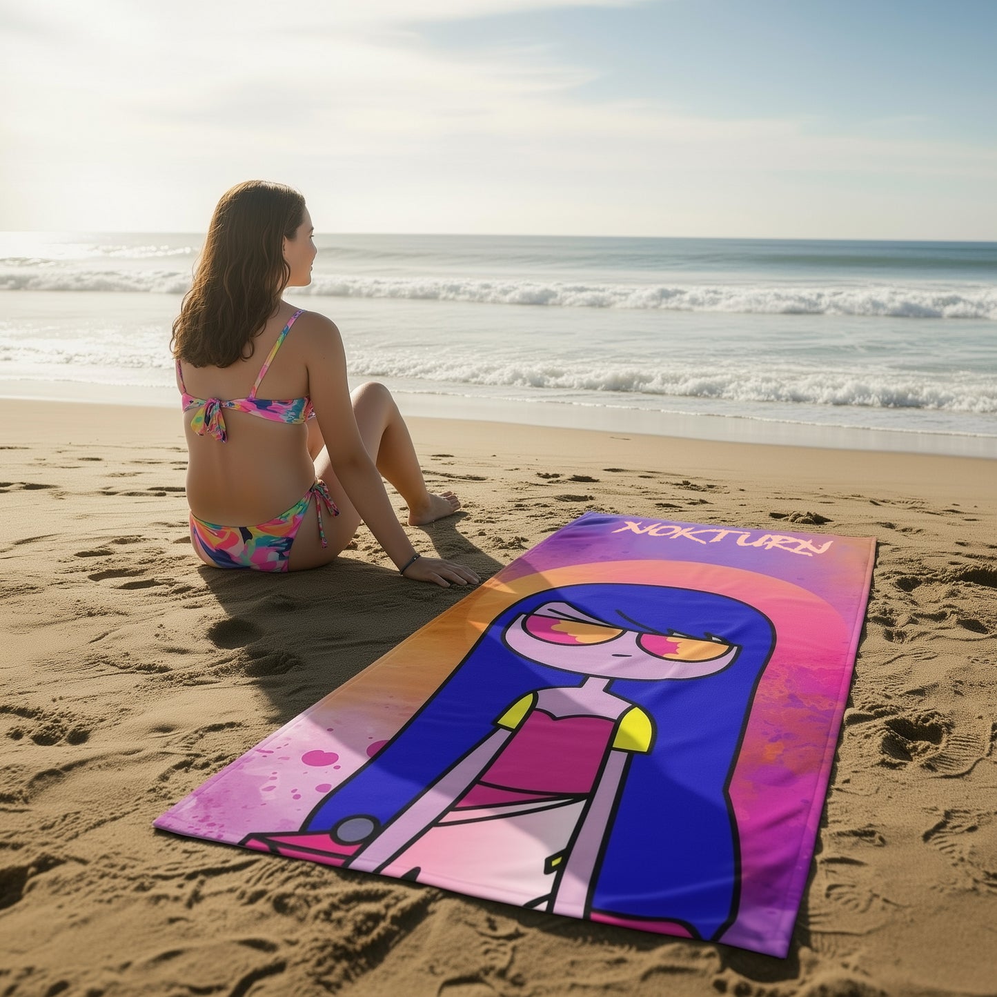 Nokturn Beach Towel